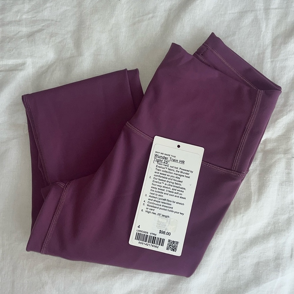 LULULEMON WUNDER TRAIN HR TIGHT 25”